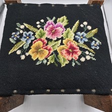 Vintage wood footstool for sale  Mansfield