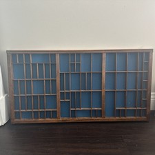 Vintage wooden printer for sale  Burke