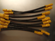 Usado, 100 pcs cable bateria con conexión faston aislada 145 mm largo conector bateria segunda mano  Embacar hacia Argentina