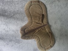 Padded brown saddle for sale  BOURNE