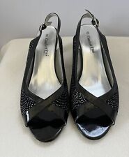 Black patent diamanté for sale  BRIGHTON