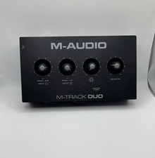 Interface USB M-Audio M-Track Duo 2 canais boa forma funciona SEM CABOS, usado comprar usado Interface USB M-Audio M-Track Duo 2 canais boa forma funciona SEM CABOS, usado comprar usado  Enviando para Brazil