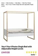 Scandi four poster for sale  HAYWARDS HEATH