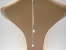 Dainty white teardrop for sale  NEW MILTON