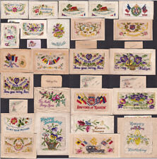 Ww1 silk embroidered for sale  UK