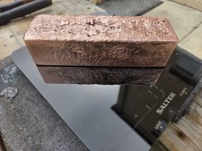 2.49kg copper bar for sale  ALFORD