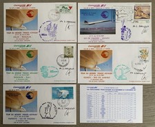 signé Pilote - World Tour Concorde F.BTSD 1987, Série de 5 Plis + Certificat comprar usado  Enviando para Brazil