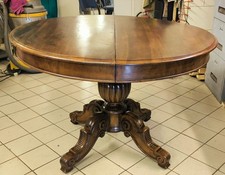 Antico tavolo rotondo usato  Casale Monferrato
