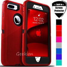 Capa resistente à prova de choque + protetor de tela para iPhone 6 7 8 Plus SE 2020 comprar usado  Enviando para Brazil