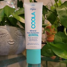 Protetor solar COOLA orgânico mineral rosto fosco transparente FPS 30 protetor solar óxido de zinco NOVO comprar usado  Enviando para Brazil