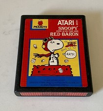 Cartucho de videogame Snoopy And The Red Baron Atari 2600 não testado Peanuts anos 80 comprar usado  Enviando para Brazil