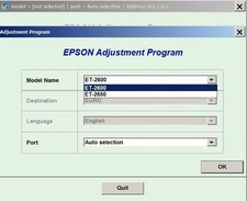 Almofada de tinta Epson ET2600, ET2650 redefinição de contador comprar usado  Enviando para Brazil