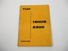 Fiat 1800b 2300 d'occasion  Expédié en Belgium