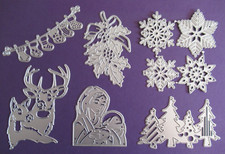 Types christmas metal for sale  UCKFIELD