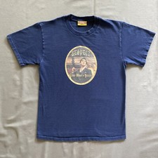 Camiseta masculina vintage 2000s Respect Skateboards Scarface azul média Skate Street Y2k, usado comprar usado  Enviando para Brazil