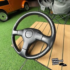 Volante JDM Honda Acura 94-01 INTEGRA DC2 SIR-G 3 raios OEM couro preto comprar usado  Enviando para Brazil