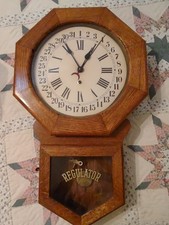 wall clock oak regulator for sale wall clock oak regulator for sale Pipe Creek