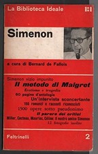 Simenon. metodo maigret. usato  Italia