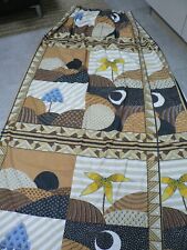 Vintage curtains orange for sale  WORTHING