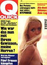 Kult illustrierte quick gebraucht kaufen  Bronnerlehe