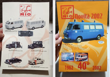 Rio cataloghi originali usato  Italia