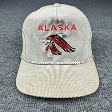 Usado, Veludo Snapback Vintage Alasca Corda Águia Marrom Arte Nativa Americana comprar usado  Enviando para Brazil