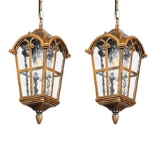 Gold outdoor pendant for sale  Ashford