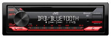 JVC KD-DB622BT CD/MP3-Autoradio DAB Bluetooth USB iPod AUX-IN, usado comprar usado  Enviando para Brazil