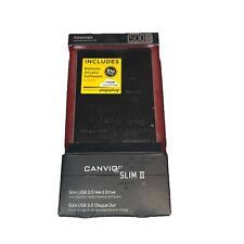 HDD externo Toshiba Canvio Slim II 500GB 5400 RPM CAIXA ABERTA comprar usado  Enviando para Brazil
