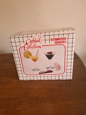 Pair boxed martini for sale  RUGBY
