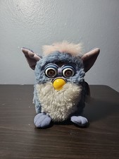 Usado, 1999 Tiel Blue Furby cabelo rosa com olhos de avelã funcionando muito raro comprar usado  Enviando para Brazil