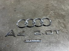 2005 2006 2007 2008 Audi A4 2.0T B7 conjunto de emblemas de porta-malas traseiro fabricante de equipamento original 3645 comprar usado  Enviando para Brazil