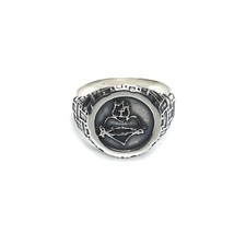 Anel de prata esterlina coração sagrado Hallmarked sólido 925 feito à mão ajuste confortável, usado comprar usado Anel de prata esterlina coração sagrado Hallmarked sólido 925 feito à mão ajuste confortável, usado comprar usado  Enviando para Brazil