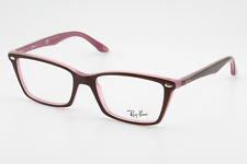 Armações de óculos retangulares femininas Ray-Ban RB5241 2126 marrom e rosa 52 mm, usado comprar usado  Enviando para Brazil