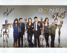 Foto autêntica autografada por elenco de ossos 8x10 Emily Deschanel David Boreanaz comprar usado  Enviando para Brazil