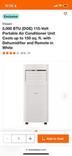 115v white portable for sale  Blacksburg