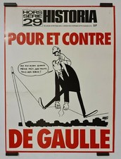Gaulle affiche originale d'occasion  Paris XII