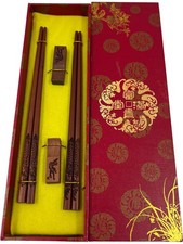Wooden chinese chopsticks for sale  DARTFORD