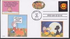SNOOPY GREAT PUMPKIN CHARLIE BROWN HALLOWEEN PEANUTS JOL FDC - DWc comprar usado SNOOPY GREAT PUMPKIN CHARLIE BROWN HALLOWEEN PEANUTS JOL FDC - DWc comprar usado  Enviando para Brazil