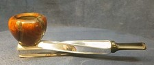 Pipa de tabaco radiador de aluminio Spiral-Kool de la década de 1940 con cuenco de brezo (totalmente restaurada) segunda mano  Embacar hacia Mexico