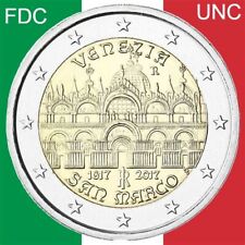 ITALIA 2017 2 EURO BASILICA DI SAN MARCO VENEZIA ITALY FDC UNC na sprzedaż  Wysyłka do Poland