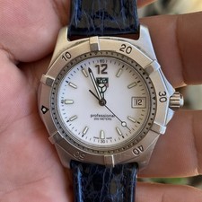Tag Heuer WK1111 Professional relógio de quartzo 200m estado de funcionamento, usado comprar usado  Enviando para Brazil
