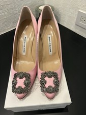 Hangisi rosa Manolo Blahnik, usado comprar usado  Enviando para Brazil