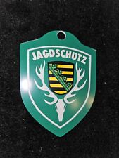 Jagdschutz sachsen schild gebraucht kaufen  Albstadt