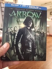 Usado, Arrow: The Complete Second Season (Blu-ray/DVD, 2014, 9-Disc Set, Includes Slipc comprar usado  Enviando para Brazil