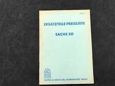 Ersatzteilliste sachs 1965 gebraucht kaufen  Kulmbach
