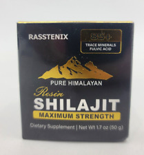 Rasstenix Shilajit orgánico puro del Himalaya alta potencia para hombres y mujeres (500 mg) segunda mano  Embacar hacia Mexico