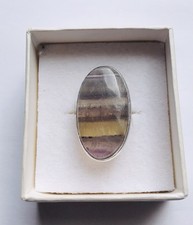 Stunning fluorite oval for sale  PRESTON