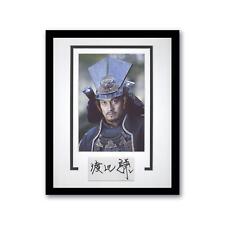 Ken Watanabe "O Último Samurai" AUTÓGRAFO Foto Assinada Emoldurada Exibição 11x14 ACOA, usado comprar usado  Enviando para Brazil