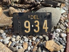 Delaware license plate for sale  New Castle